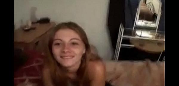 Brother and sister having fun